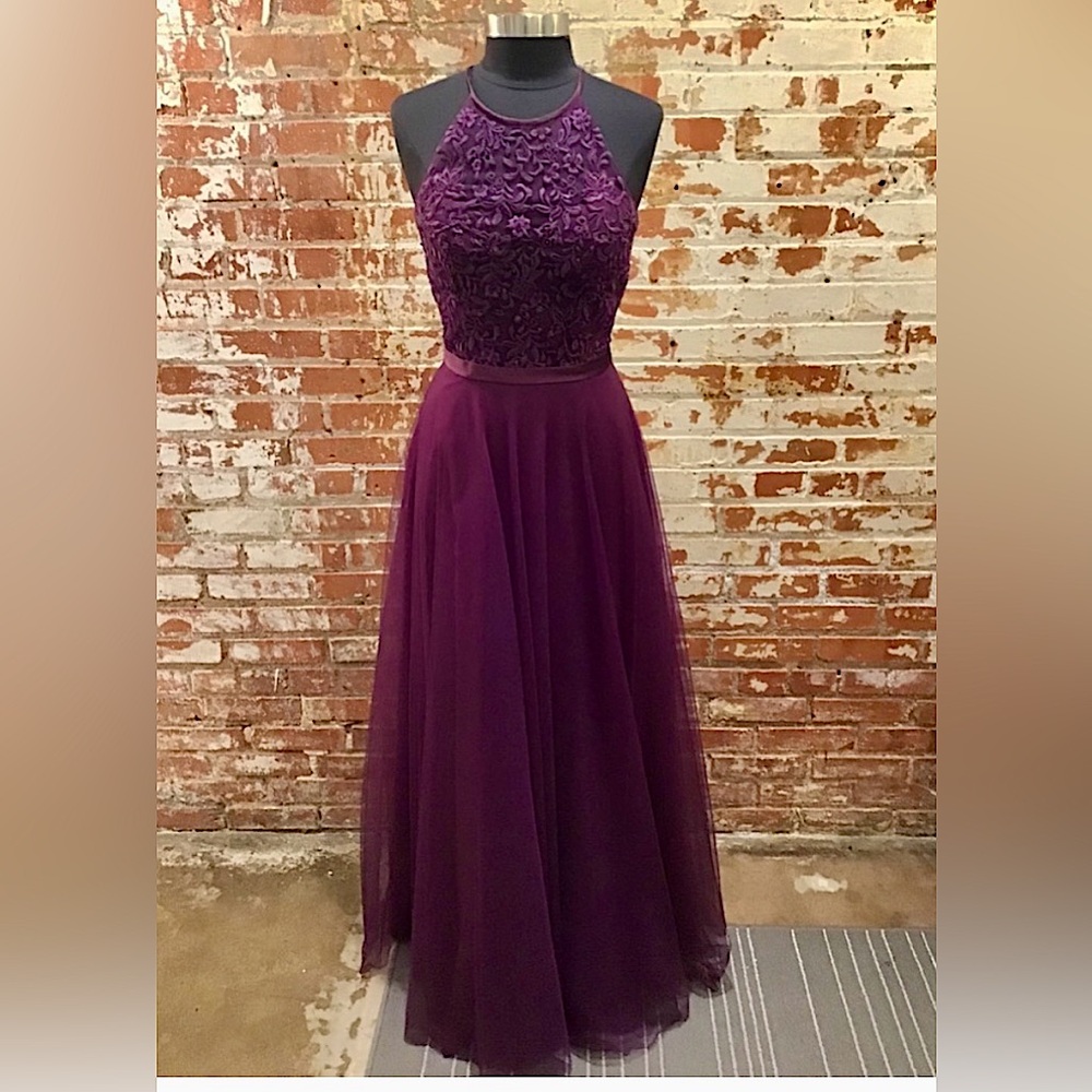 Purple Lace Dress